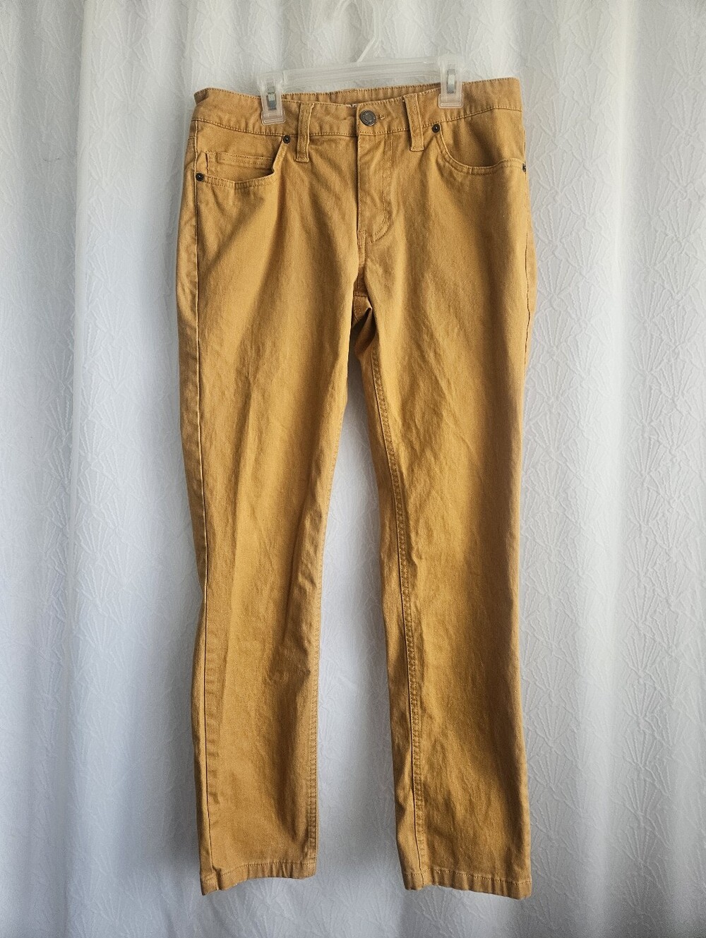 Carbon Men's Mustard Pants Freedom Flex Skinny 30 x 30